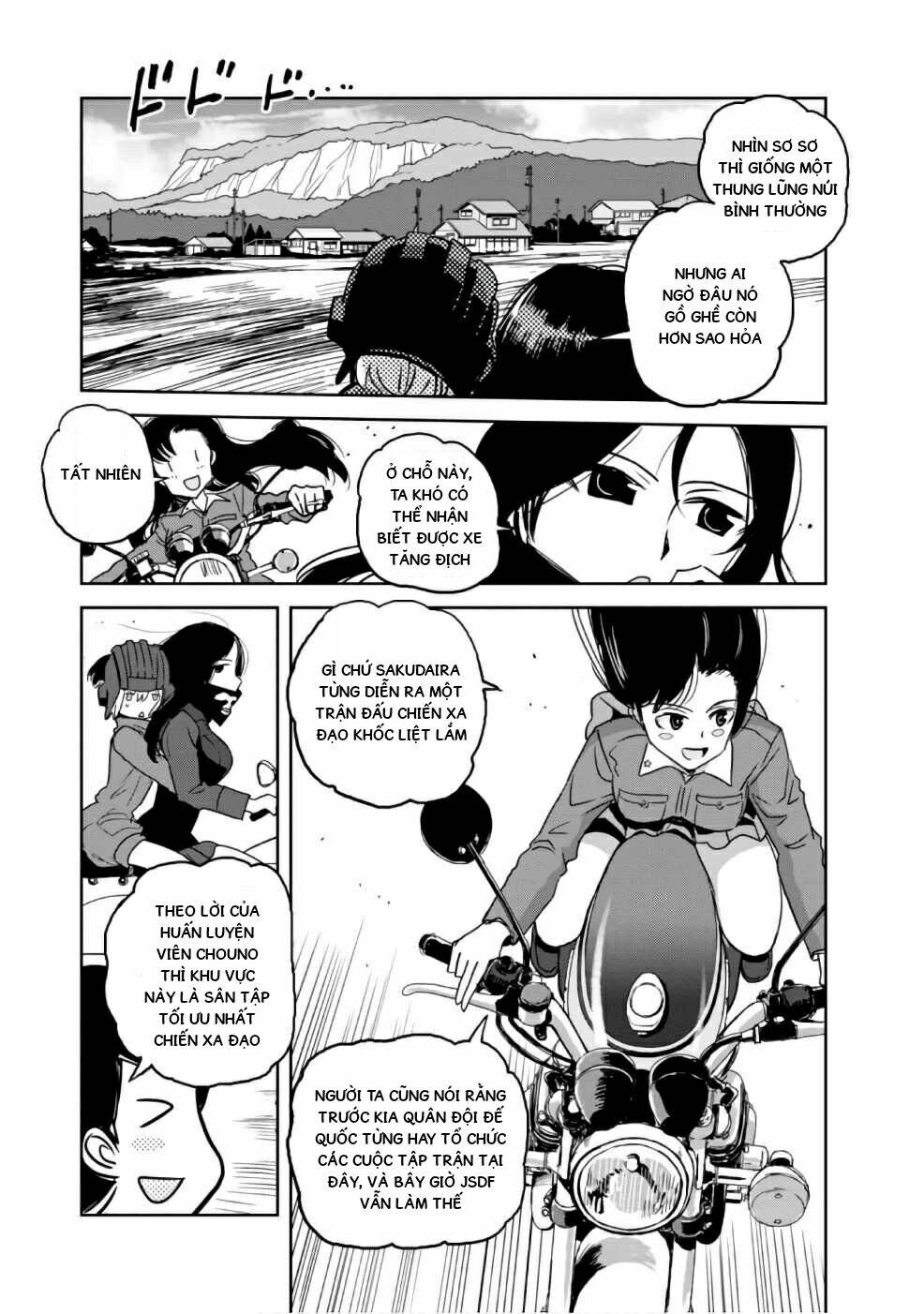 girls und panzer: ribbon no musha chapter 35: trận đấu sinh tử tại thành phố komoro (p2) - Trang 2