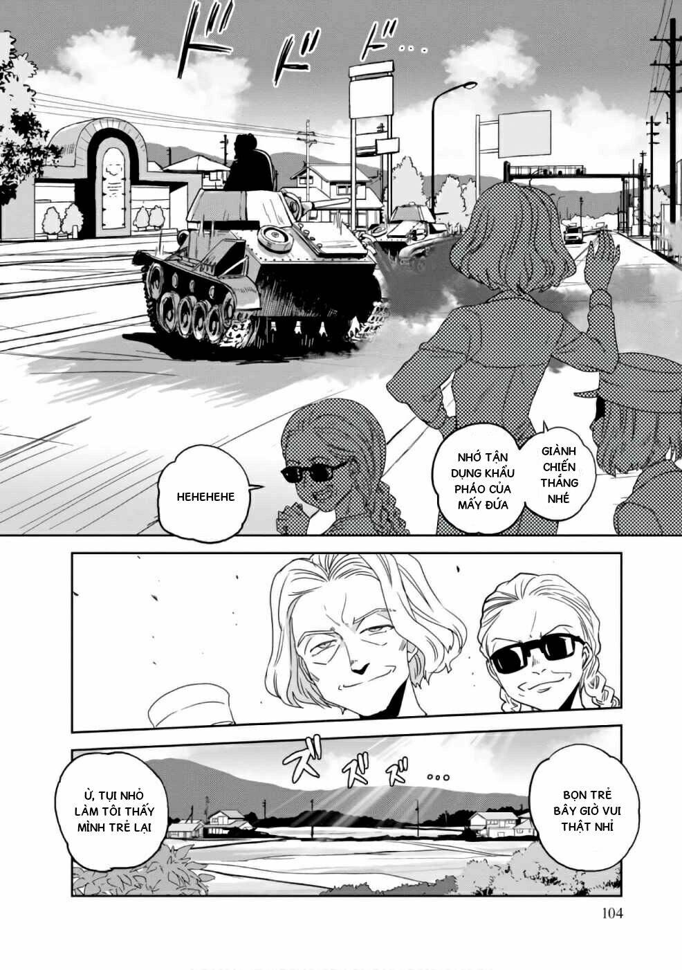 girls und panzer: ribbon no musha chapter 35: trận đấu sinh tử tại thành phố komoro (p2) - Trang 2