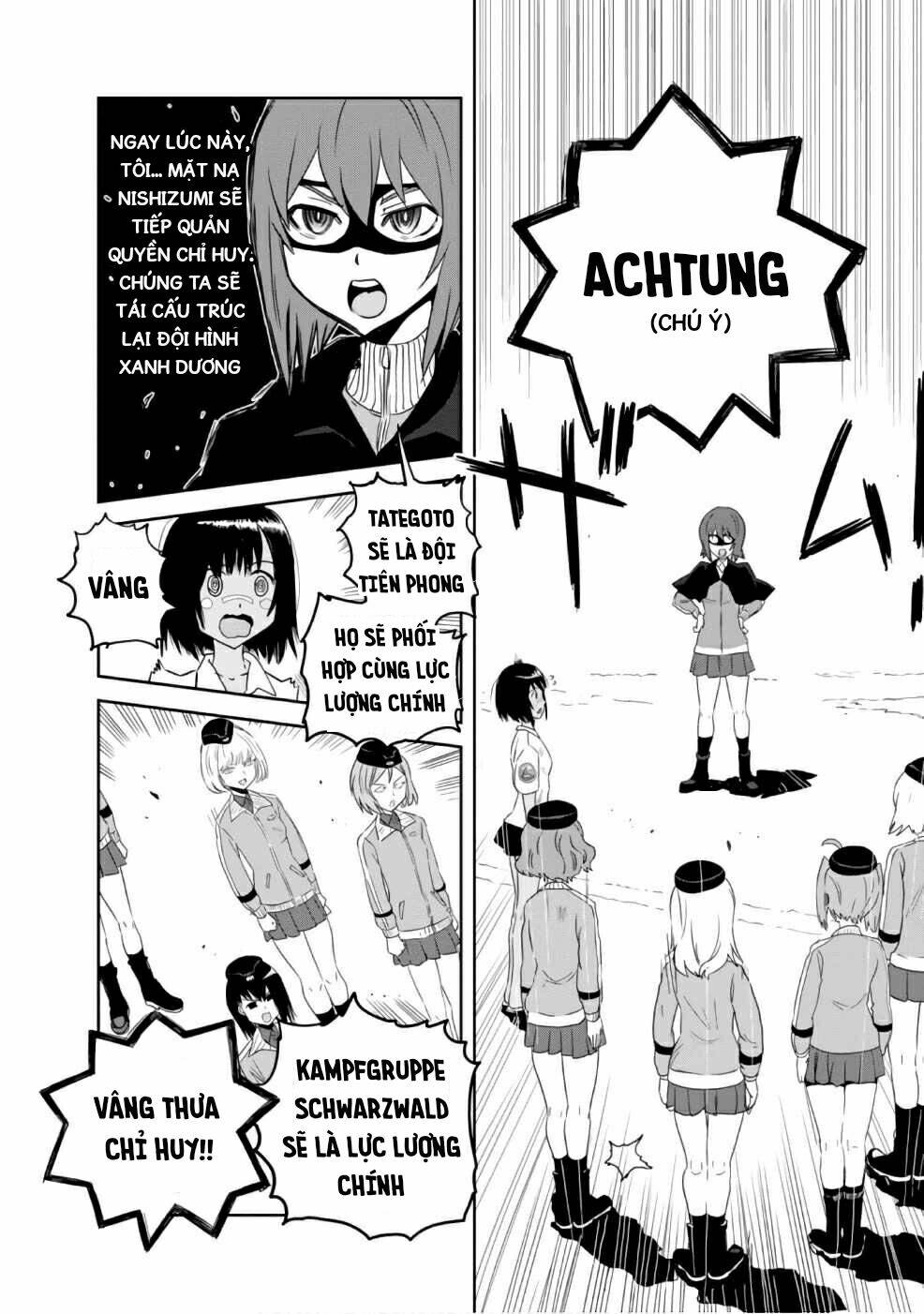 girls und panzer: ribbon no musha chapter 35: trận đấu sinh tử tại thành phố komoro (p2) - Trang 2