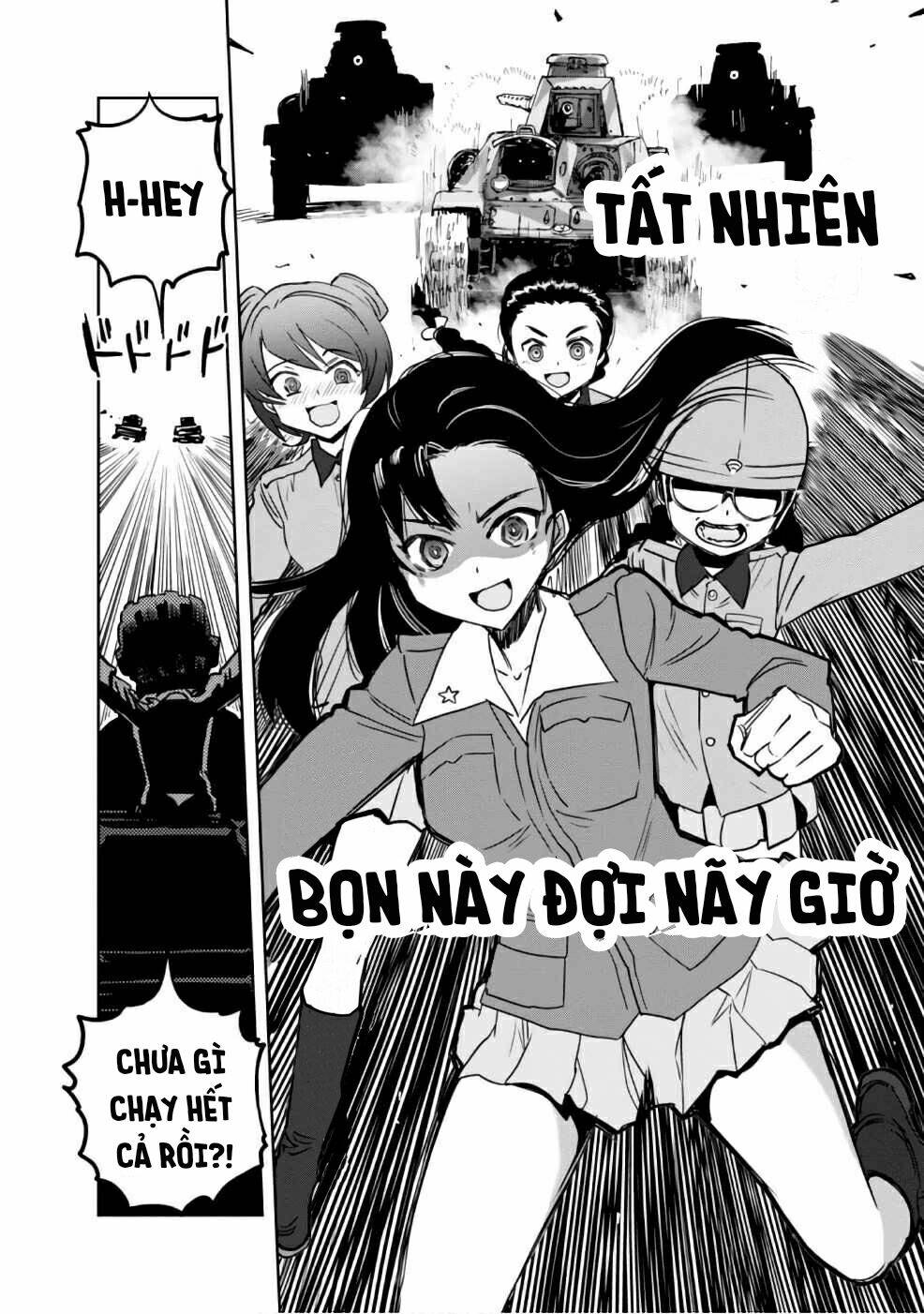 girls und panzer: ribbon no musha chapter 35: trận đấu sinh tử tại thành phố komoro (p2) - Trang 2