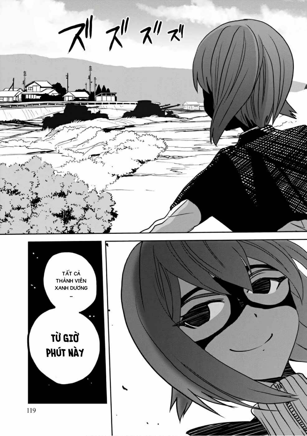 girls und panzer: ribbon no musha chapter 35: trận đấu sinh tử tại thành phố komoro (p2) - Trang 2