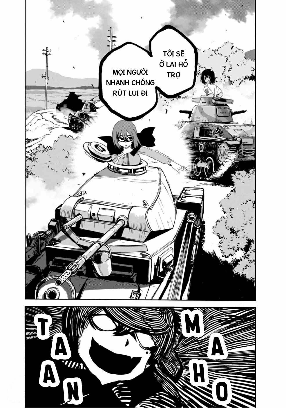 girls und panzer: ribbon no musha chapter 35: trận đấu sinh tử tại thành phố komoro (p2) - Trang 2