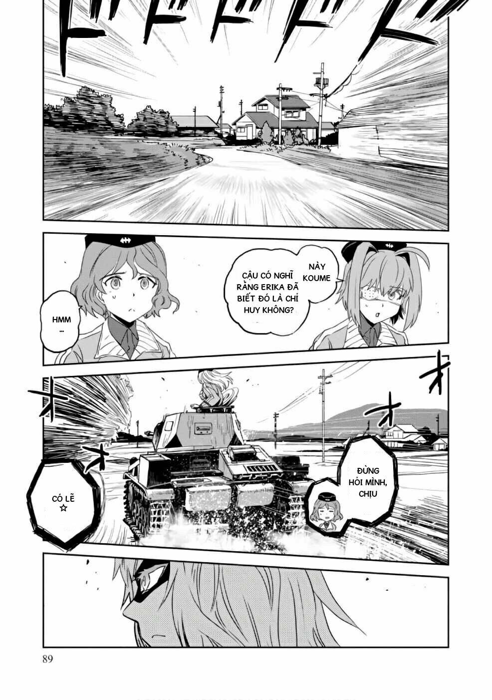 girls und panzer: ribbon no musha chapter 35: trận đấu sinh tử tại thành phố komoro (p2) - Trang 2