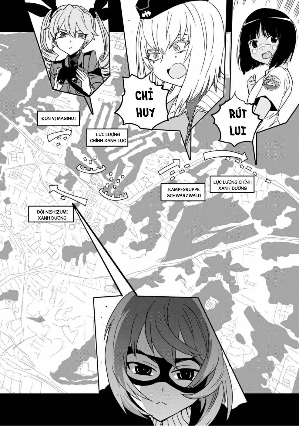 girls und panzer: ribbon no musha chapter 36: trận đấu sinh tử tại thành phố komoro (p3) - Trang 2