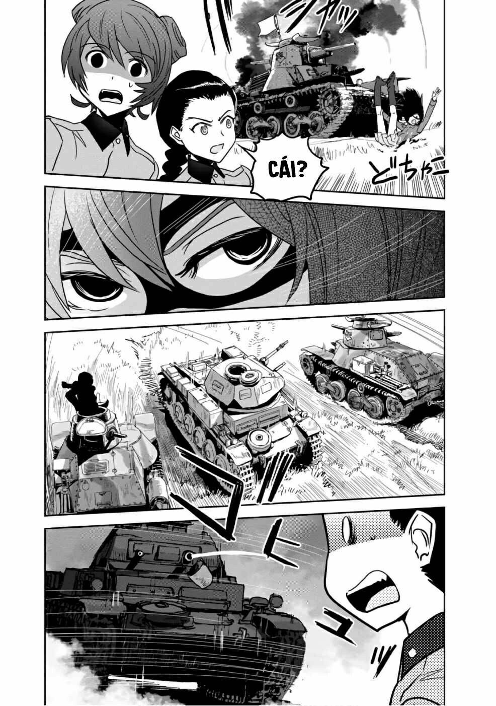 girls und panzer: ribbon no musha chapter 36: trận đấu sinh tử tại thành phố komoro (p3) - Trang 2