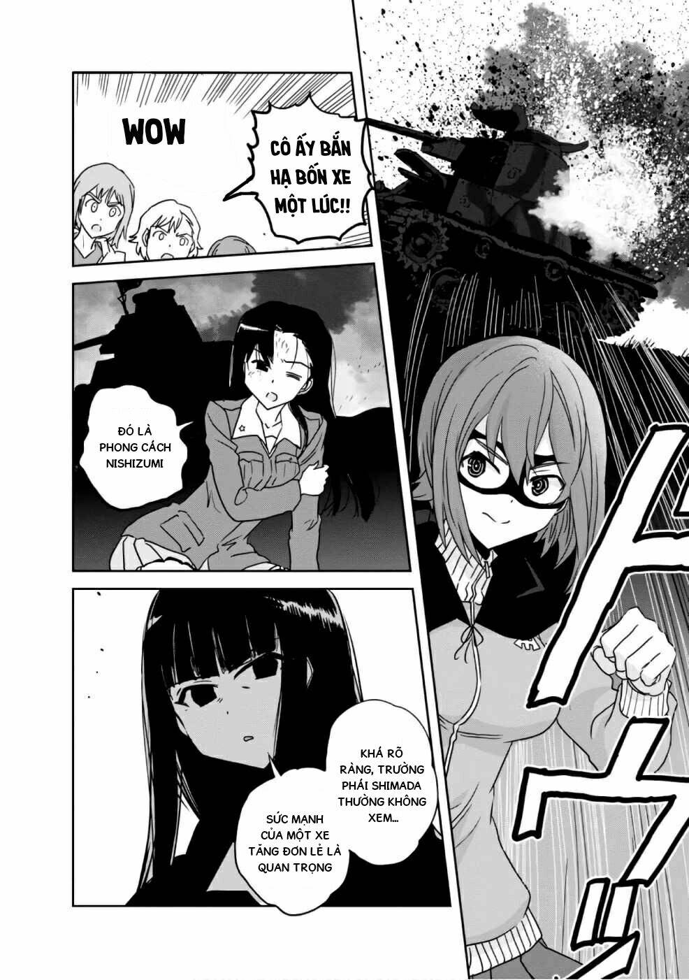 girls und panzer: ribbon no musha chapter 36: trận đấu sinh tử tại thành phố komoro (p3) - Trang 2