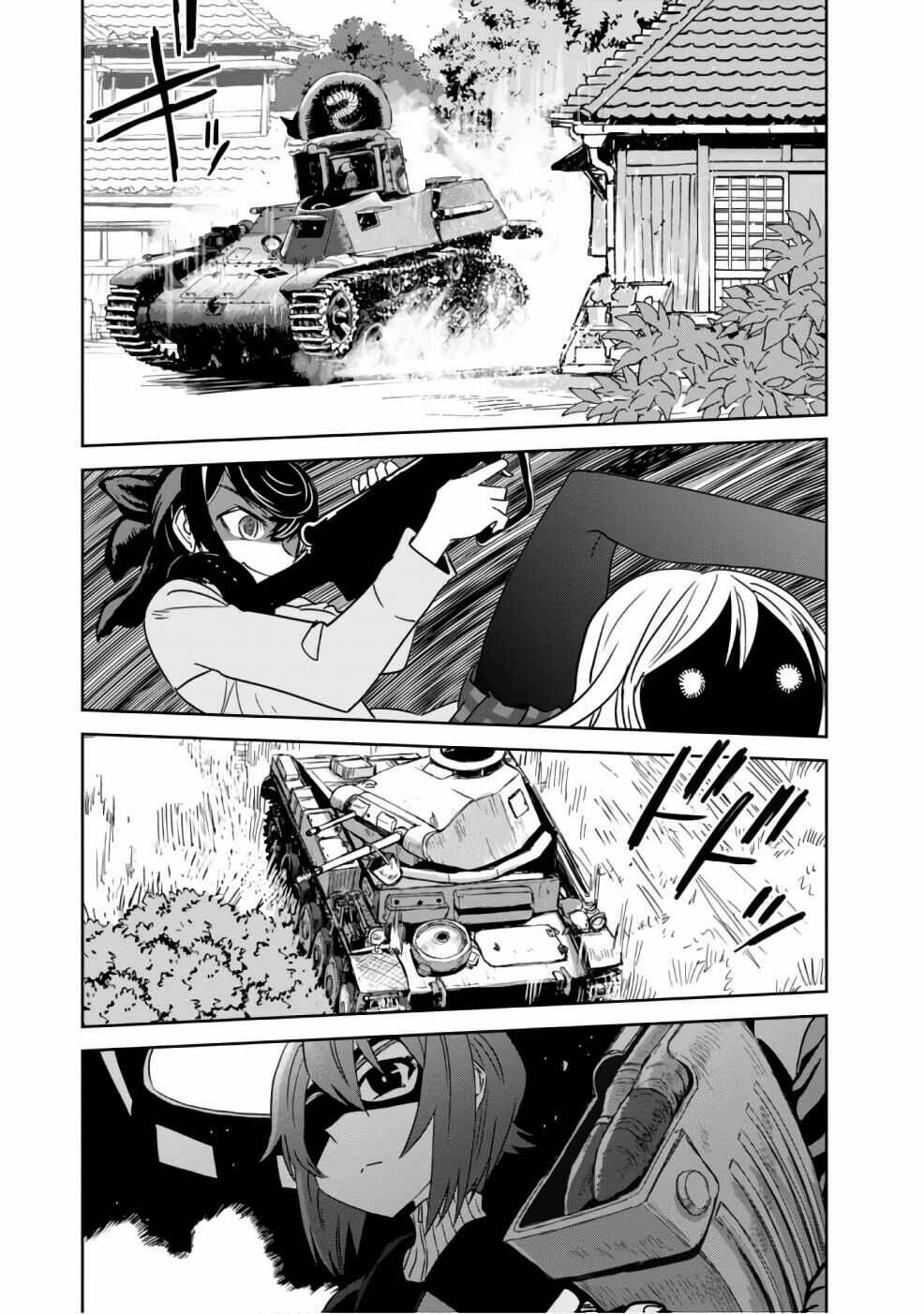 girls und panzer: ribbon no musha chapter 36: trận đấu sinh tử tại thành phố komoro (p3) - Trang 2