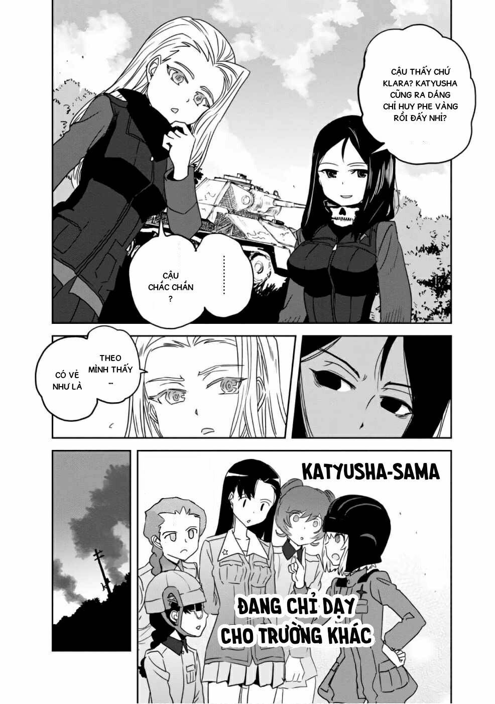 girls und panzer: ribbon no musha chapter 36: trận đấu sinh tử tại thành phố komoro (p3) - Trang 2