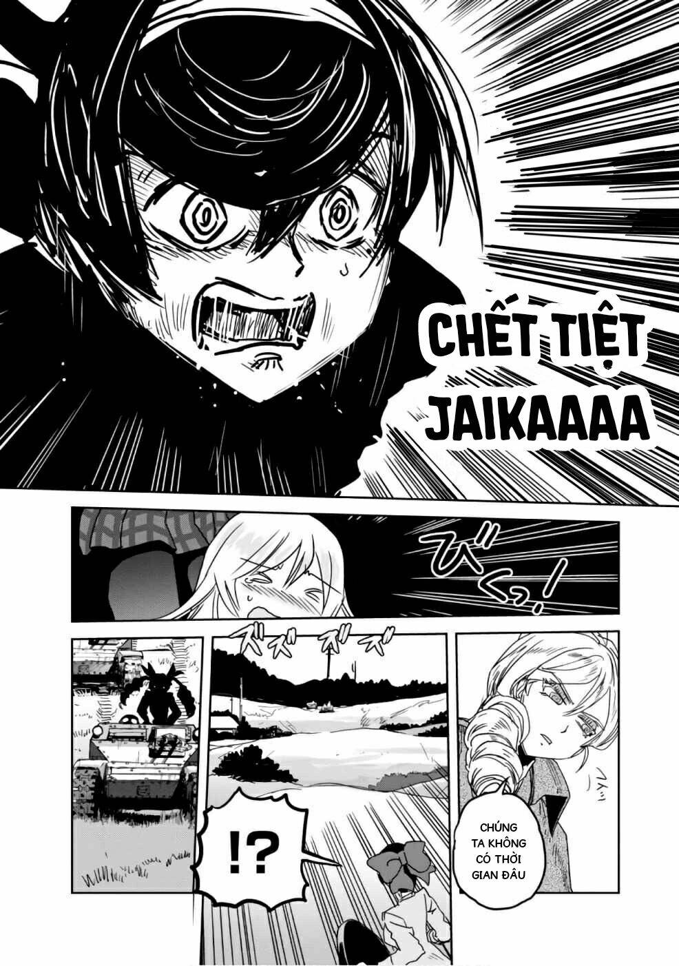 girls und panzer: ribbon no musha chapter 36: trận đấu sinh tử tại thành phố komoro (p3) - Trang 2