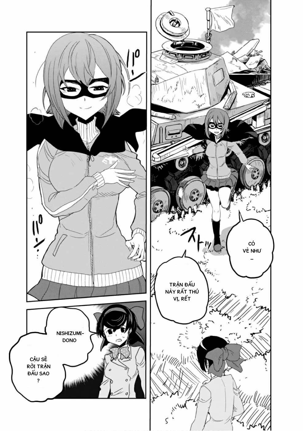 girls und panzer: ribbon no musha chapter 36: trận đấu sinh tử tại thành phố komoro (p3) - Trang 2