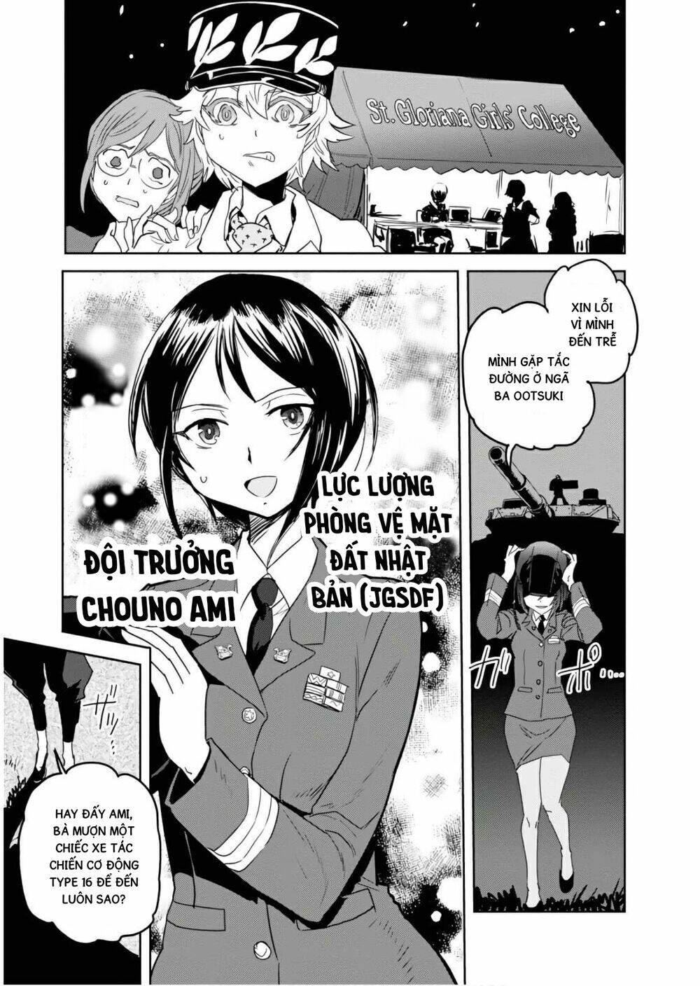 girls und panzer: ribbon no musha chapter 39 - Trang 2