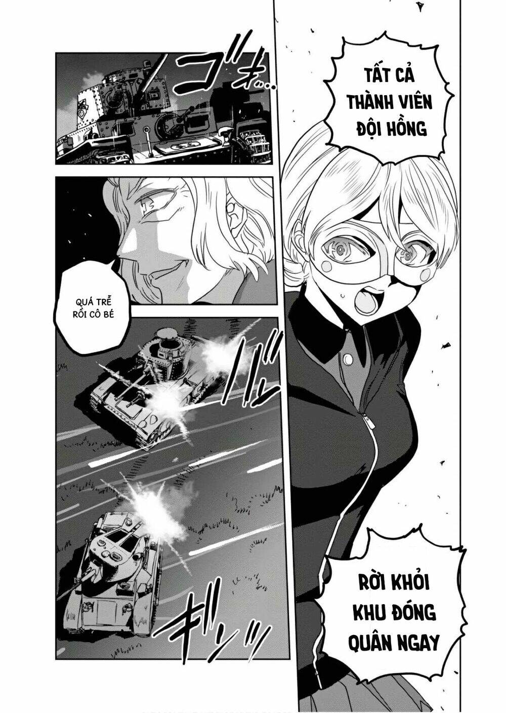 girls und panzer: ribbon no musha chapter 39 - Trang 2