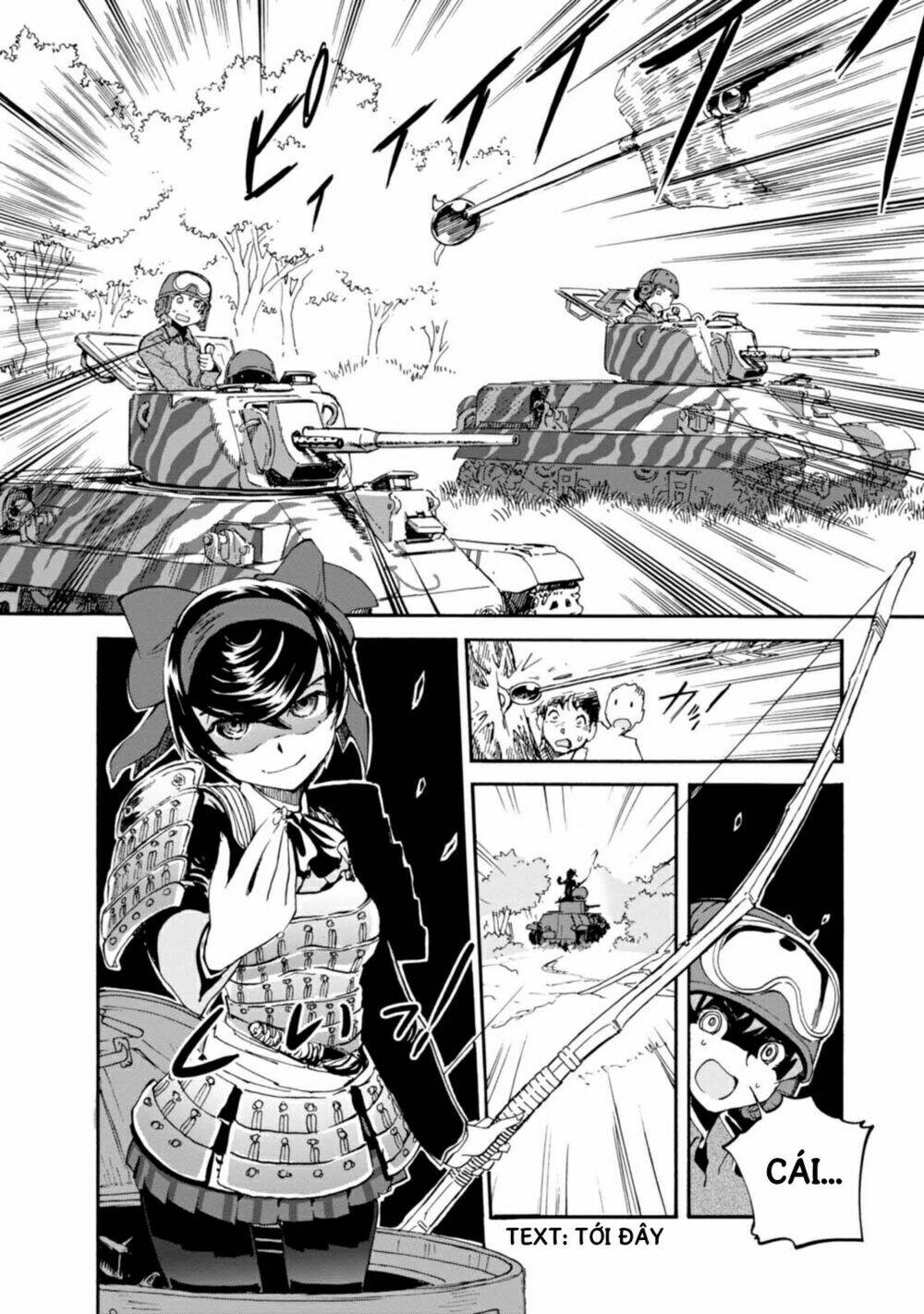 girls und panzer: ribbon no musha chapter 4: Đội rết, tiến lên - Next chapter 5: biết kẻ thù của mình, biết chính m