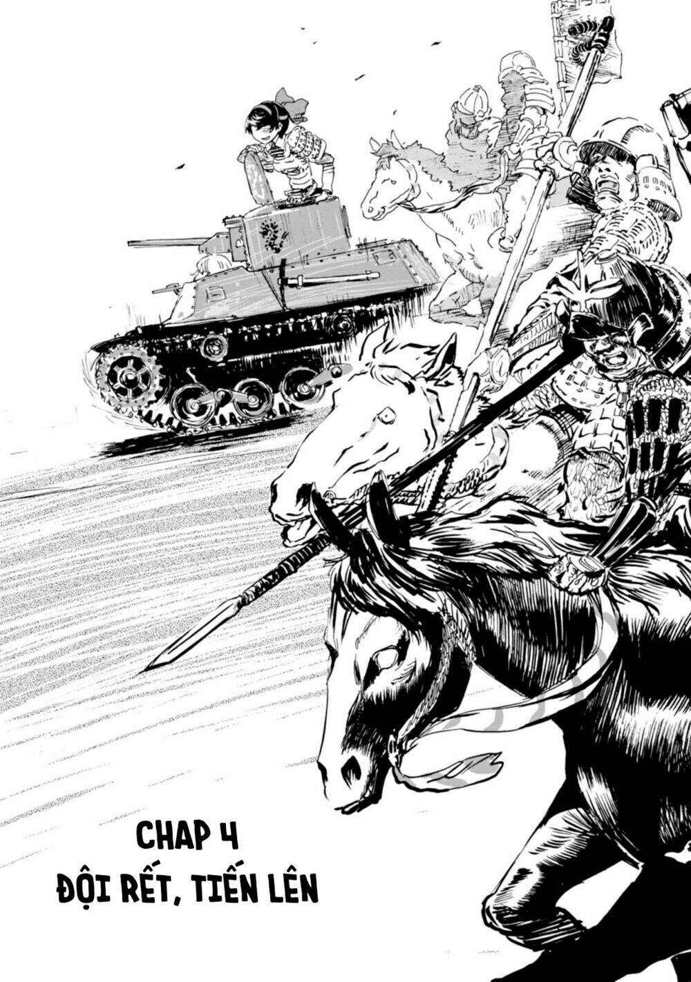 girls und panzer: ribbon no musha chapter 4: Đội rết, tiến lên - Next chapter 5: biết kẻ thù của mình, biết chính m