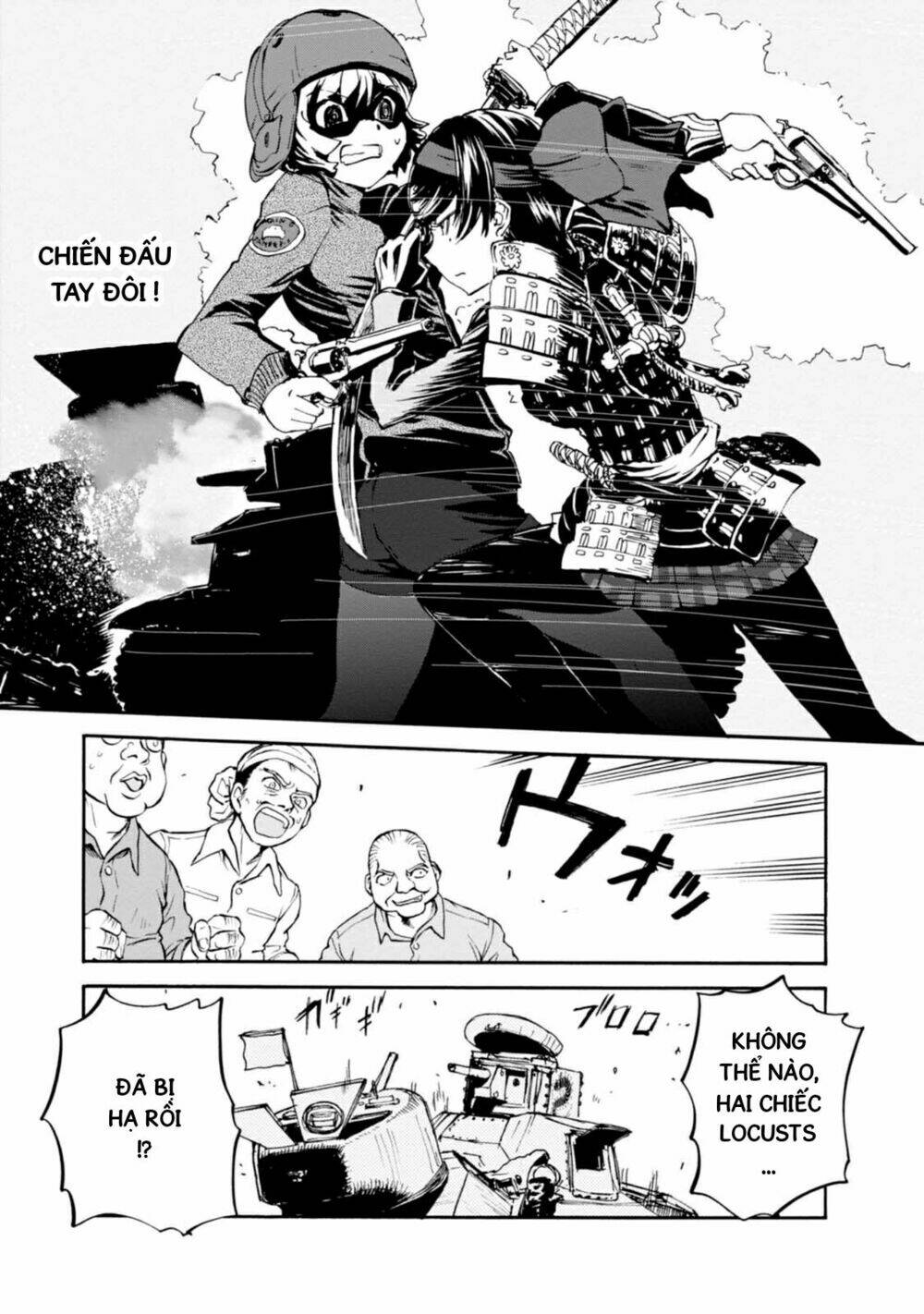 girls und panzer: ribbon no musha chapter 4: Đội rết, tiến lên - Next chapter 5: biết kẻ thù của mình, biết chính m