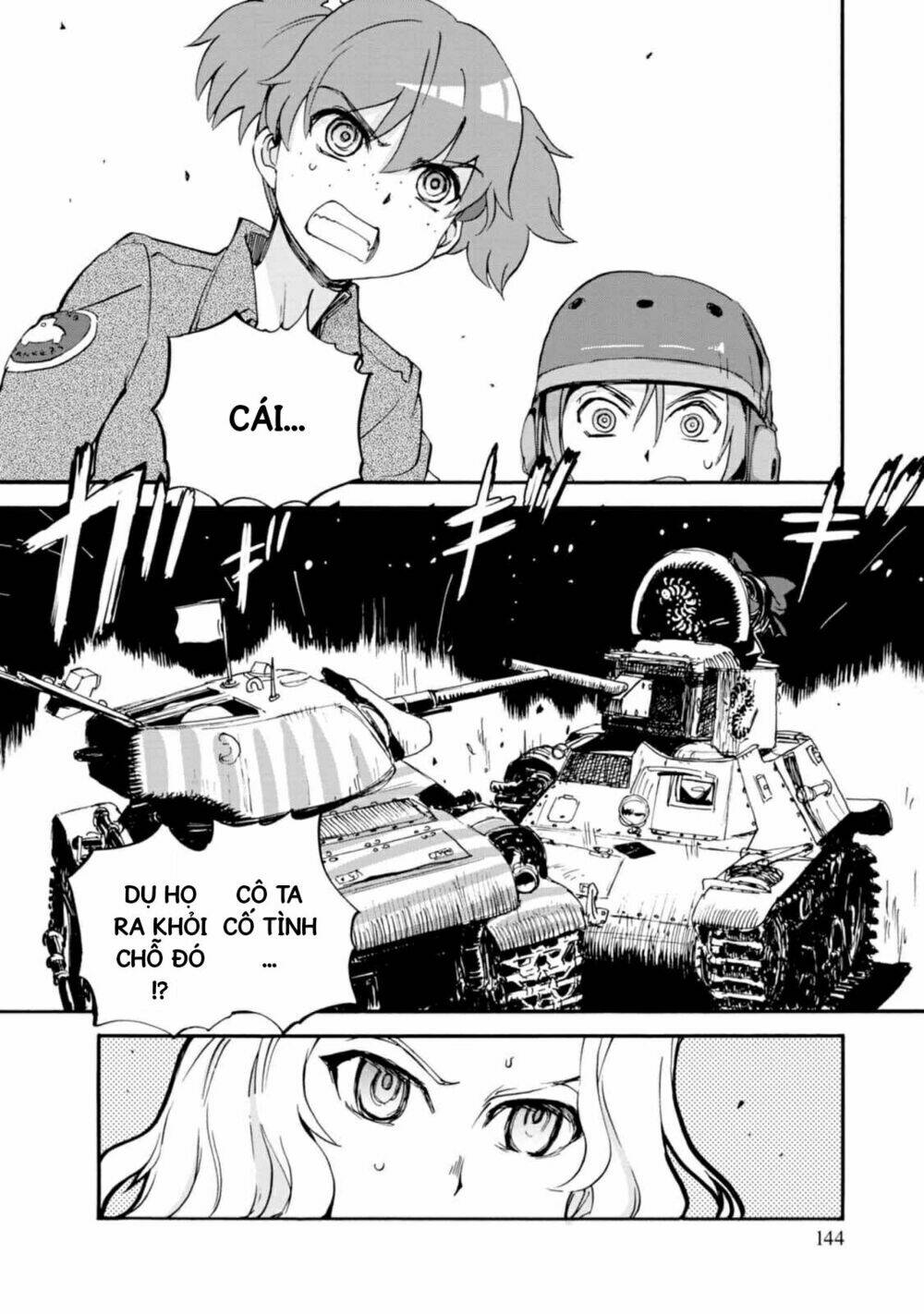 girls und panzer: ribbon no musha chapter 4: Đội rết, tiến lên - Next chapter 5: biết kẻ thù của mình, biết chính m