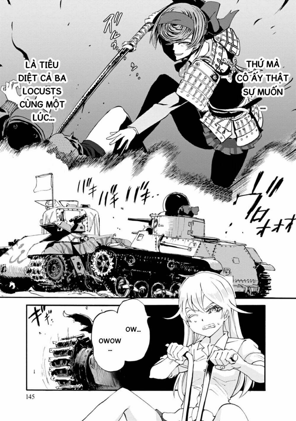 girls und panzer: ribbon no musha chapter 4: Đội rết, tiến lên - Next chapter 5: biết kẻ thù của mình, biết chính m