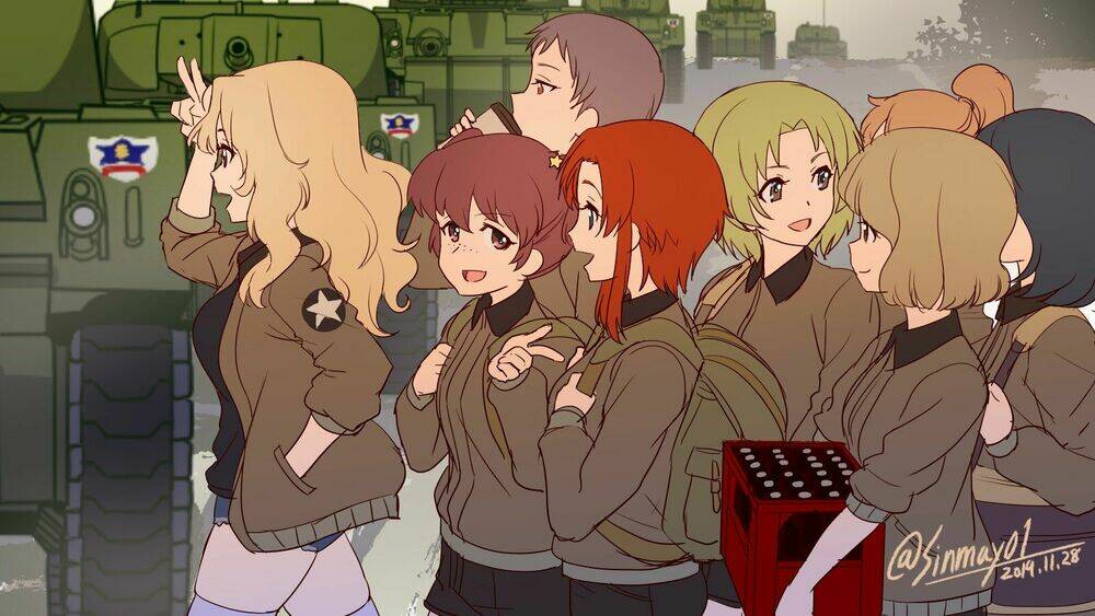 girls und panzer: ribbon no musha chapter 4: Đội rết, tiến lên - Next chapter 5: biết kẻ thù của mình, biết chính m