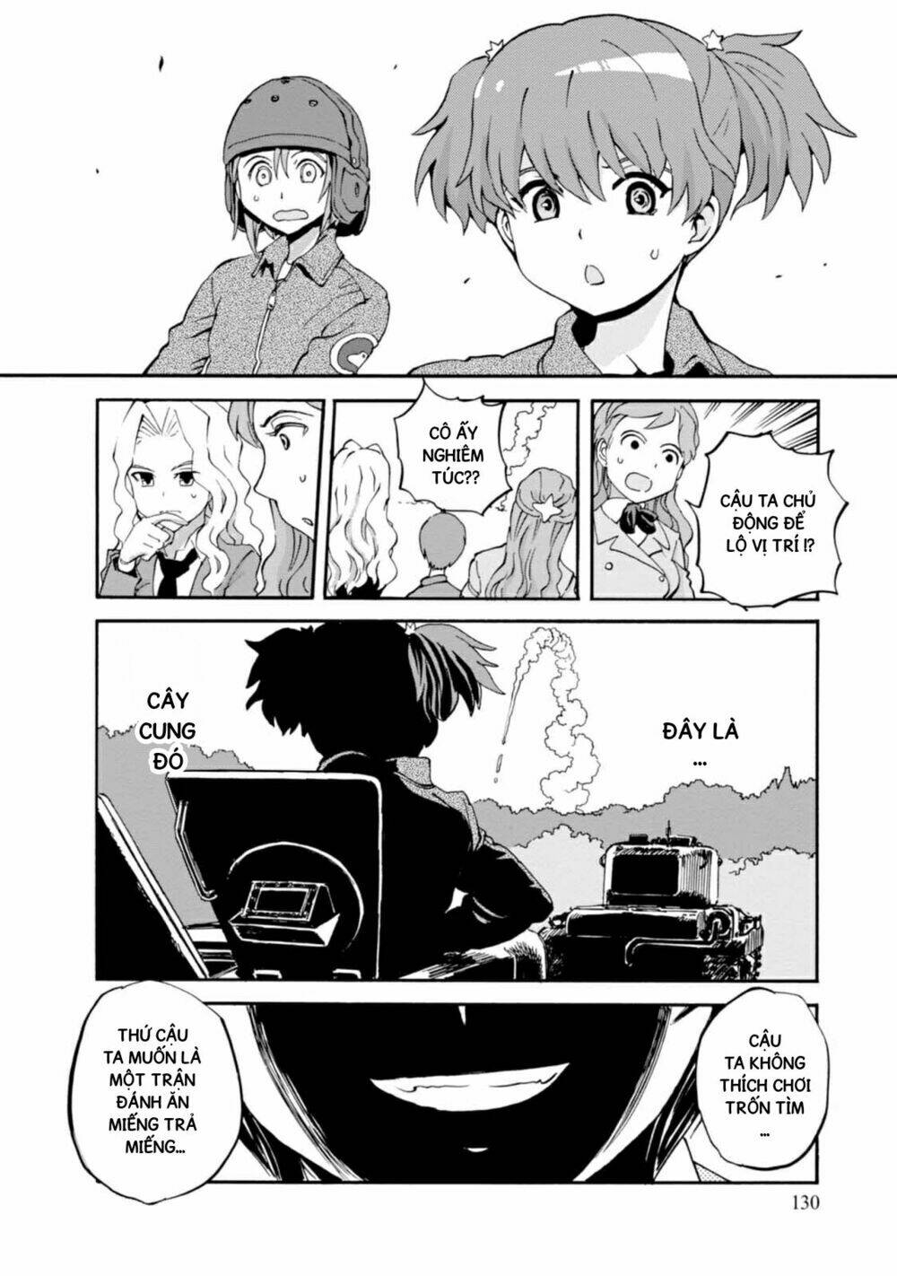 girls und panzer: ribbon no musha chapter 4: Đội rết, tiến lên - Next chapter 5: biết kẻ thù của mình, biết chính m