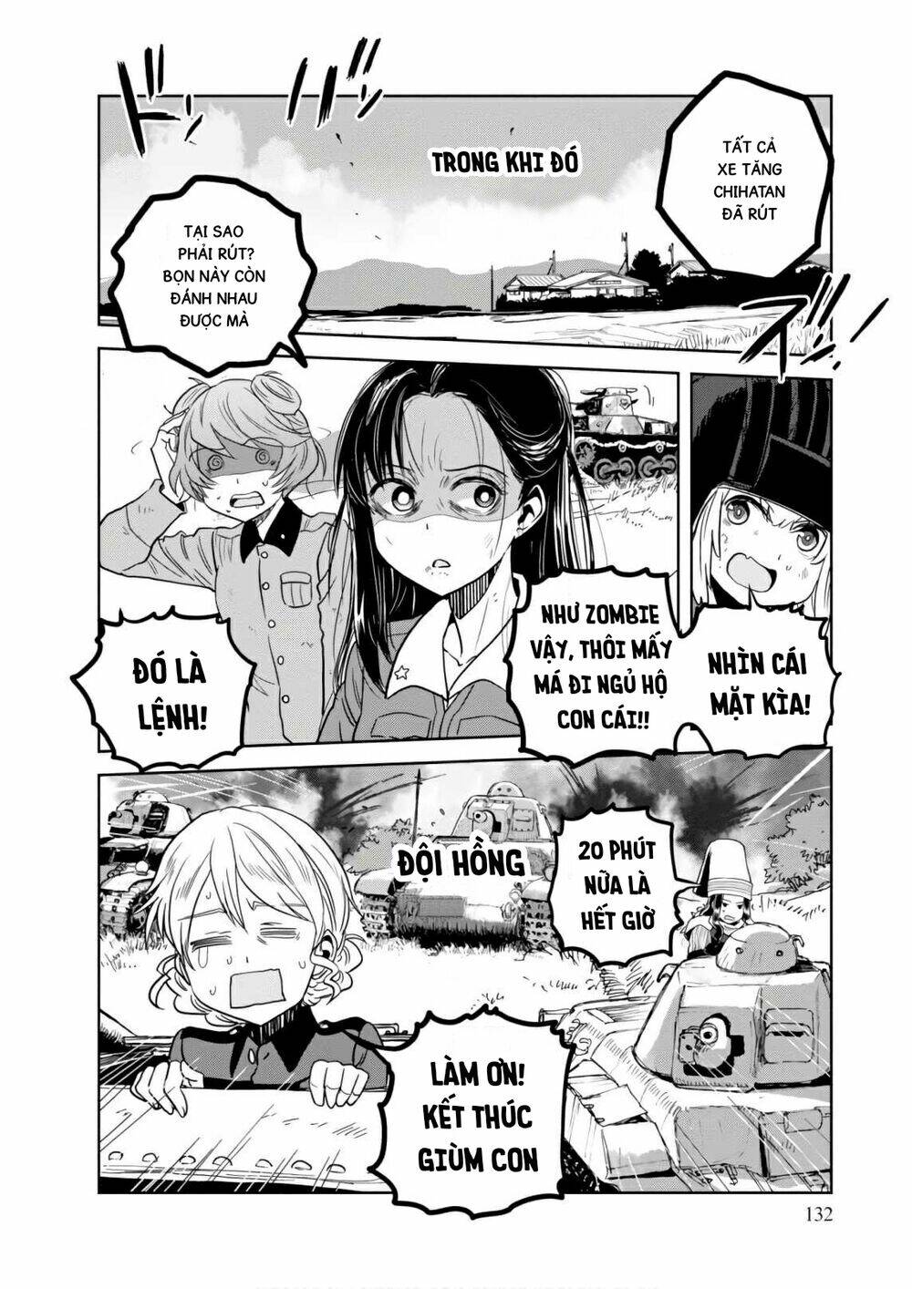 girls und panzer: ribbon no musha chapter 44 - Trang 2