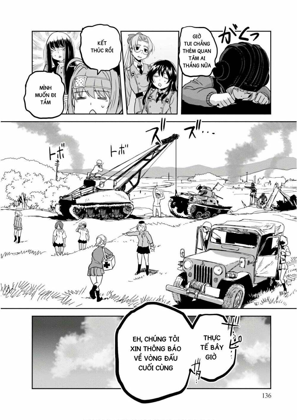 girls und panzer: ribbon no musha chapter 44 - Trang 2