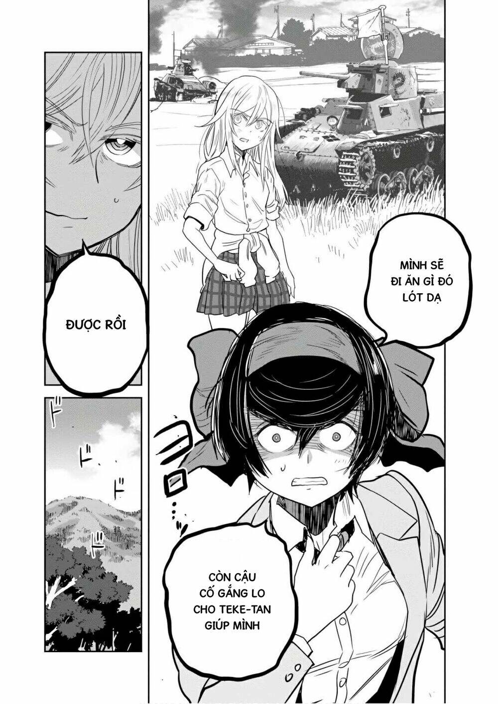 girls und panzer: ribbon no musha chapter 44 - Trang 2