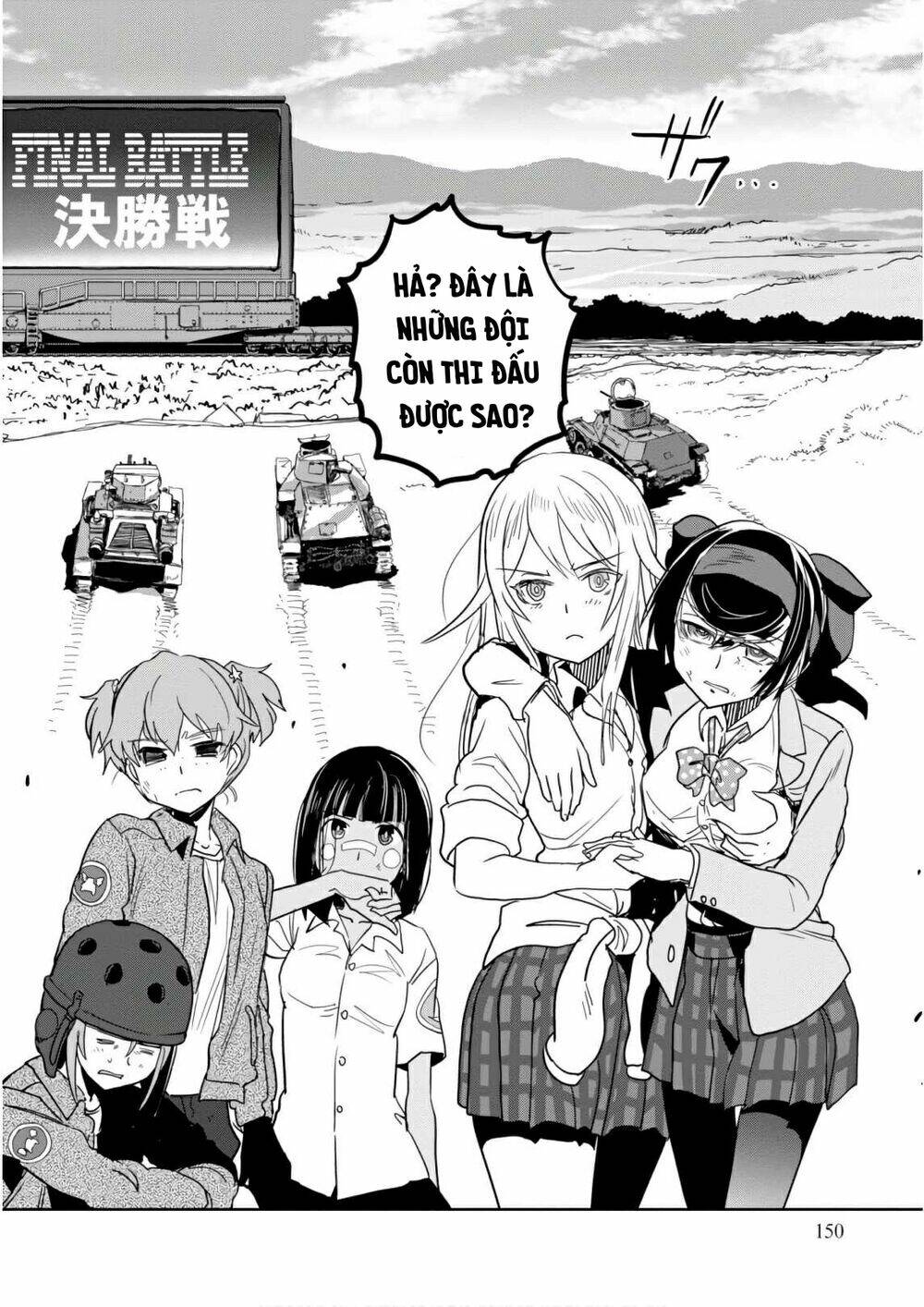 girls und panzer: ribbon no musha chapter 44 - Trang 2