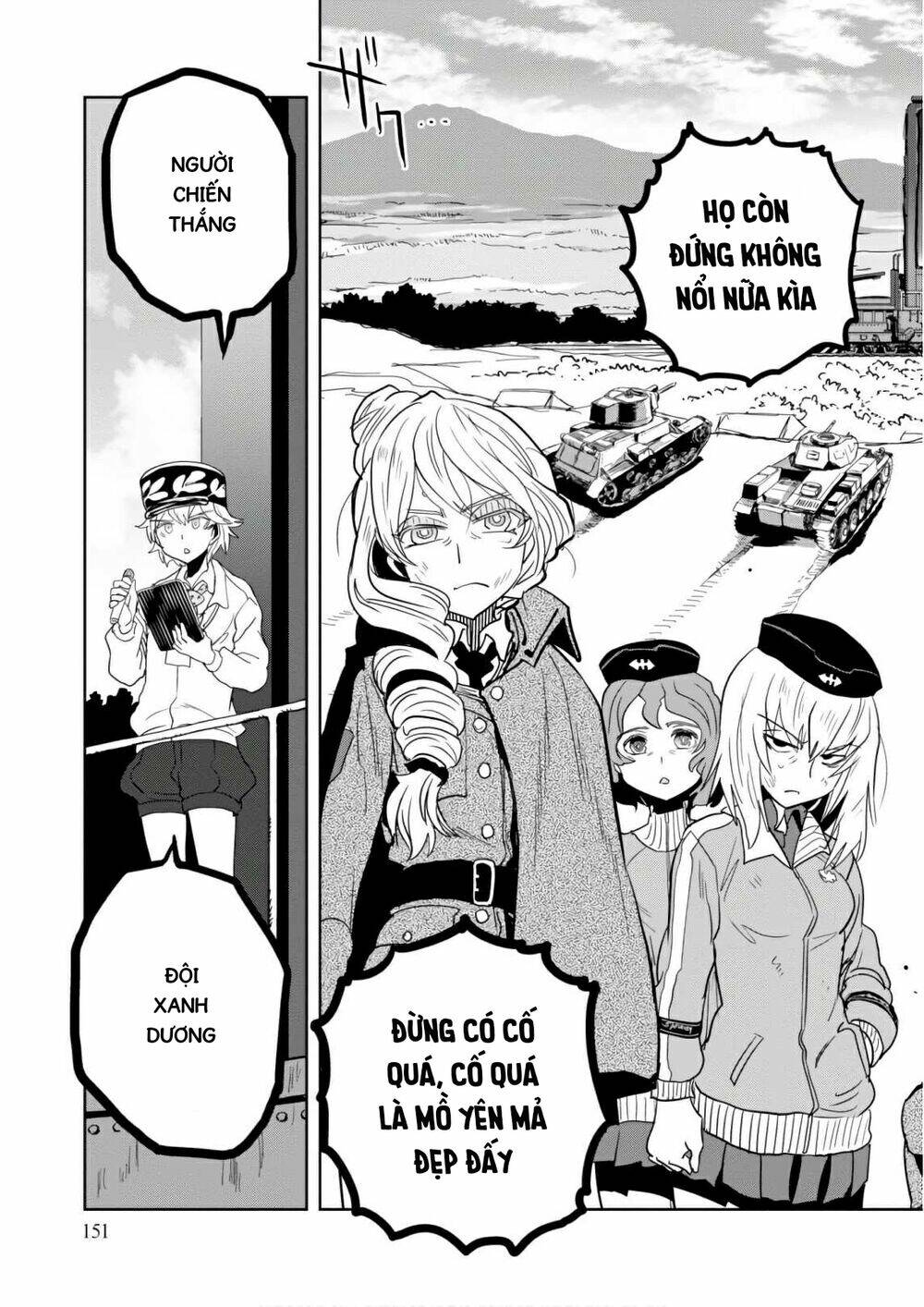 girls und panzer: ribbon no musha chapter 44 - Trang 2