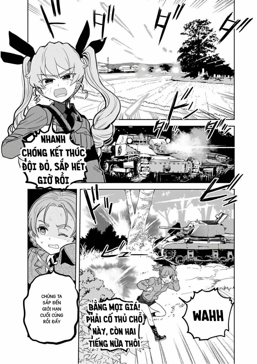 girls und panzer: ribbon no musha chapter 44 - Trang 2