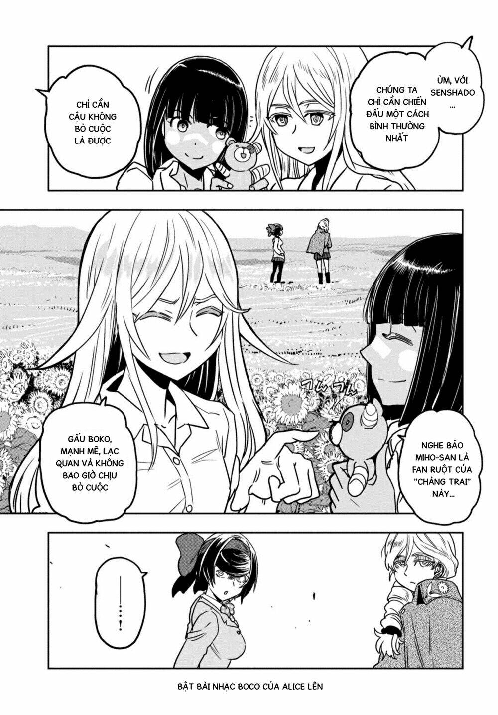 girls und panzer: ribbon no musha chapter 51 - Next chapter 52: tại bảo tàng boco