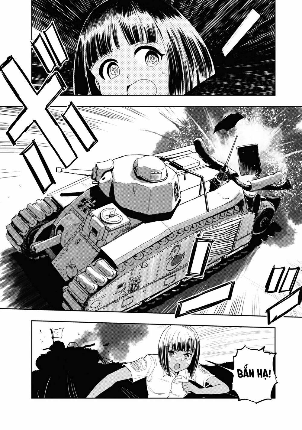 girls und panzer: ribbon no musha chapter 60: nishizumi, mặt đối mặt (p4) - Trang 2