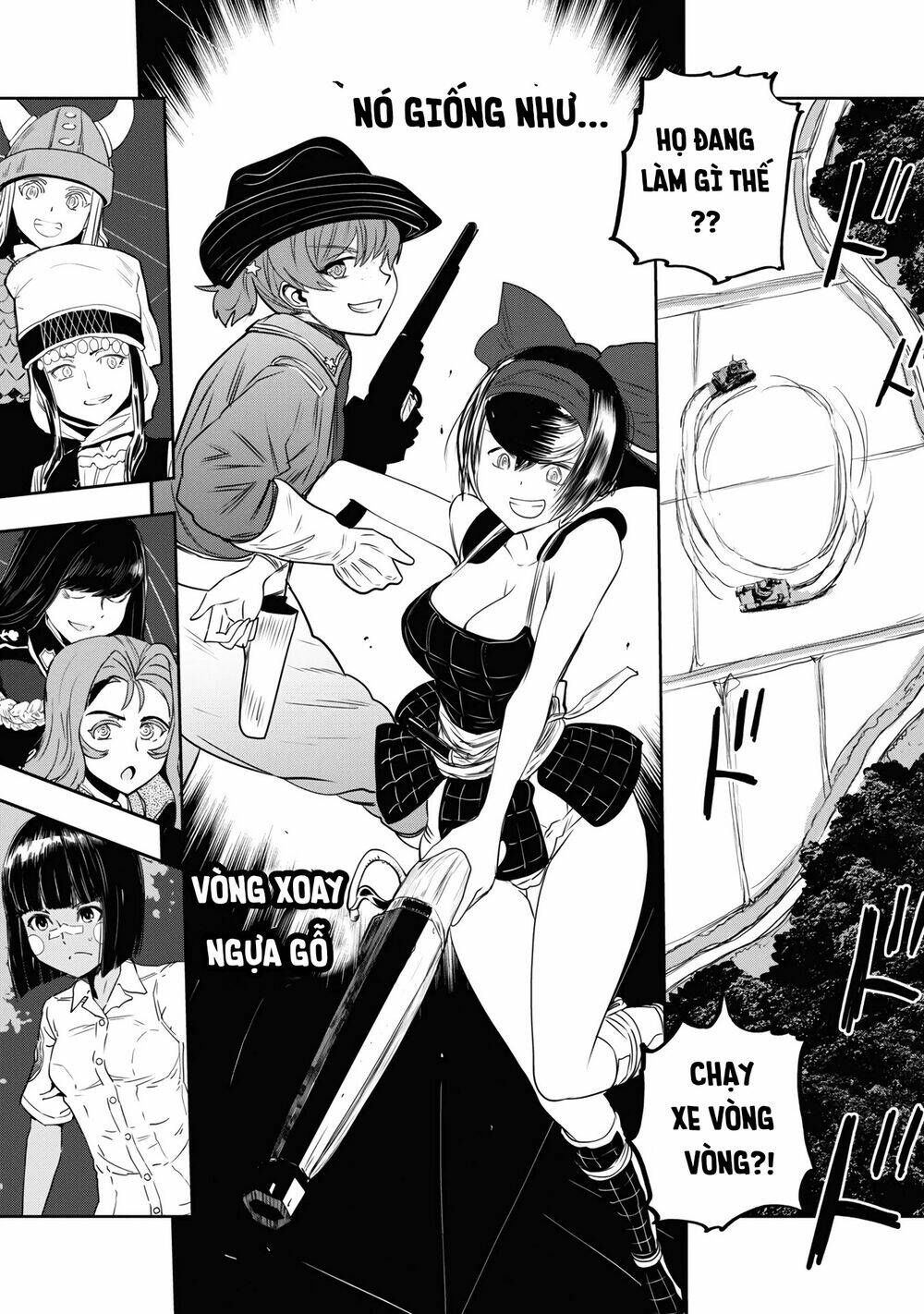 girls und panzer: ribbon no musha chapter 60: nishizumi, mặt đối mặt (p4) - Trang 2