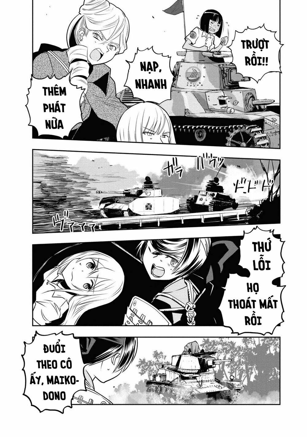 girls und panzer: ribbon no musha chapter 62: nishizumi, mặt đối mặt (p6) - Next chapter 63: nishizumi, mặt đối mặt (p7)