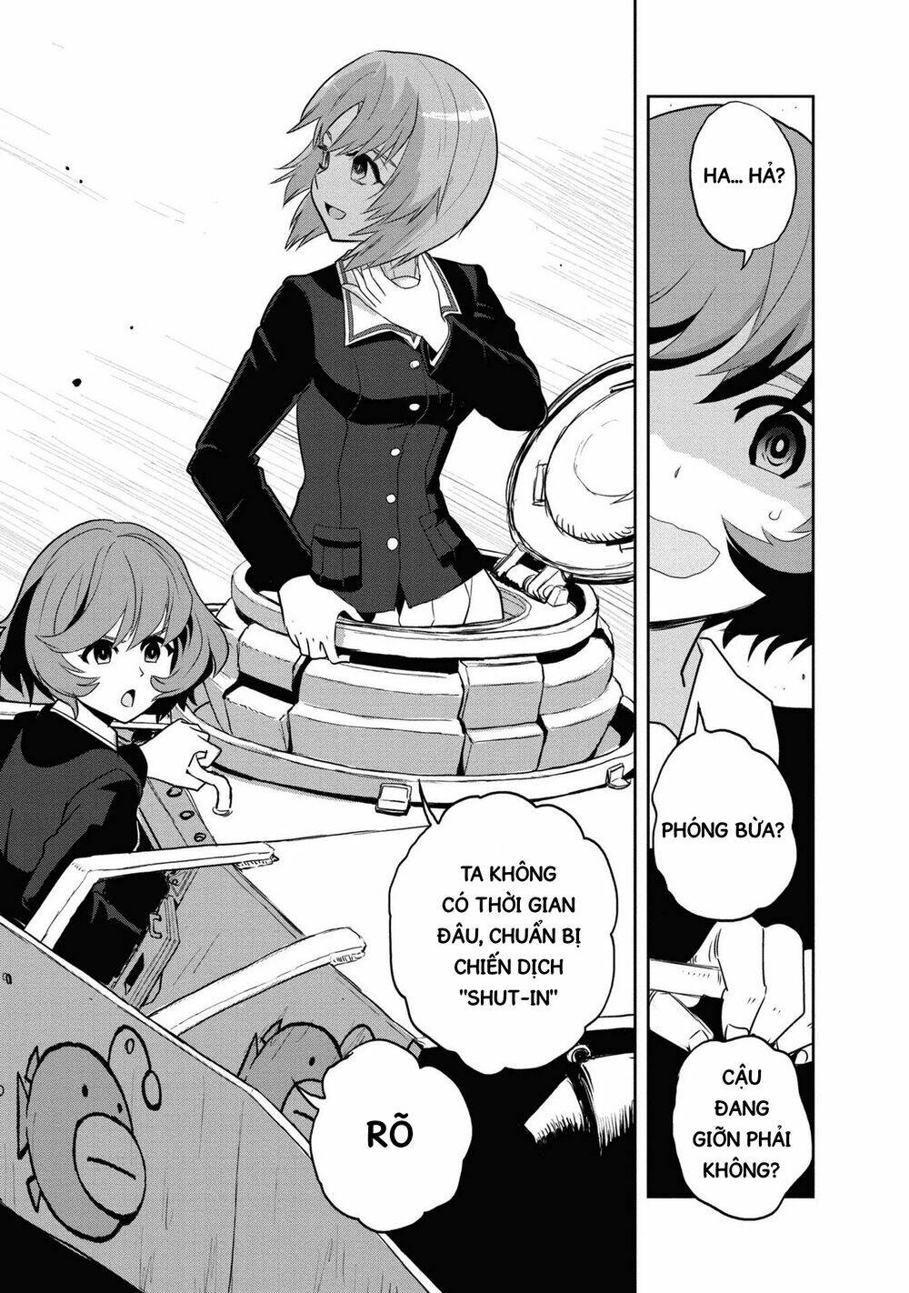 girls und panzer: ribbon no musha chapter 62: nishizumi, mặt đối mặt (p6) - Next chapter 63: nishizumi, mặt đối mặt (p7)