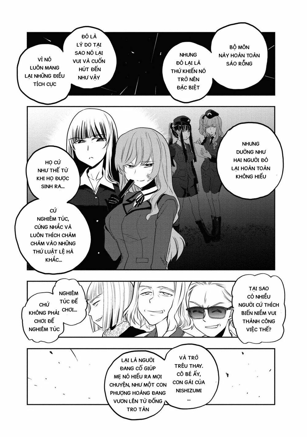 girls und panzer: ribbon no musha chapter 62: nishizumi, mặt đối mặt (p6) - Next chapter 63: nishizumi, mặt đối mặt (p7)