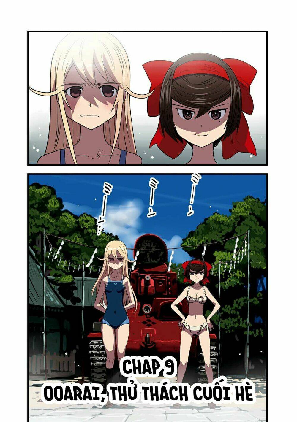 girls und panzer: ribbon no musha chapter 9: ooarai, thử thách cuối hè - Next chapter 10: dâng hiến cho trận chiến quyết đị