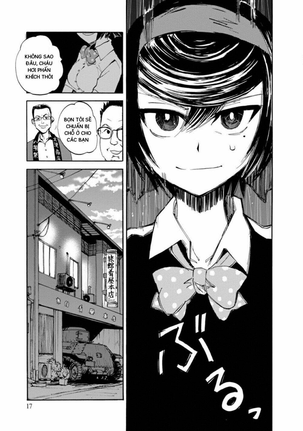 girls und panzer: ribbon no musha chapter 9: ooarai, thử thách cuối hè - Next chapter 10: dâng hiến cho trận chiến quyết đị