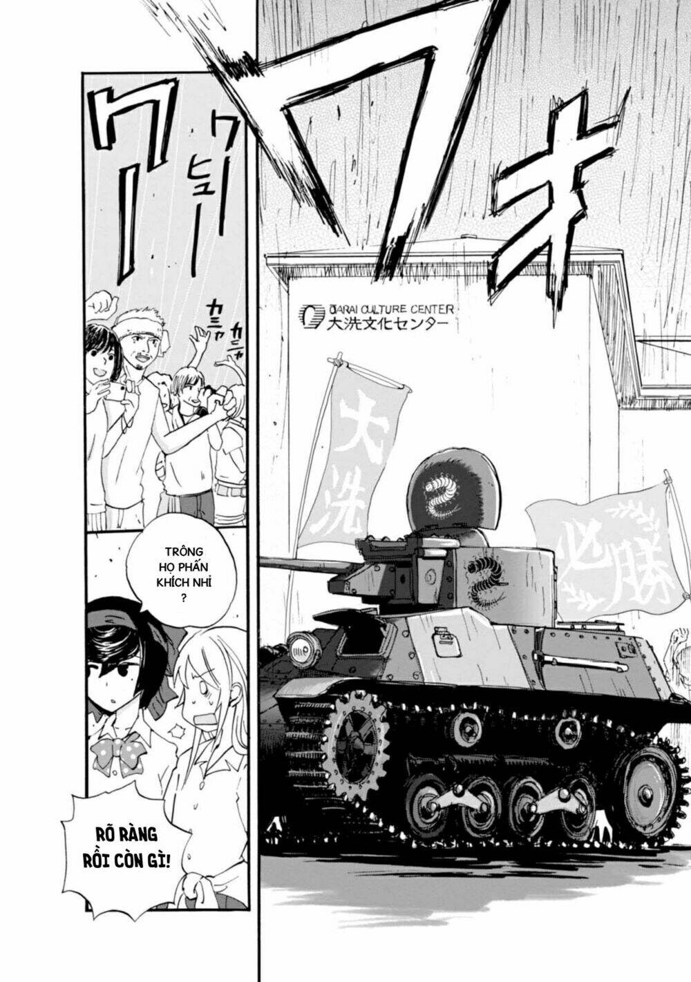 girls und panzer: ribbon no musha chapter 9: ooarai, thử thách cuối hè - Next chapter 10: dâng hiến cho trận chiến quyết đị