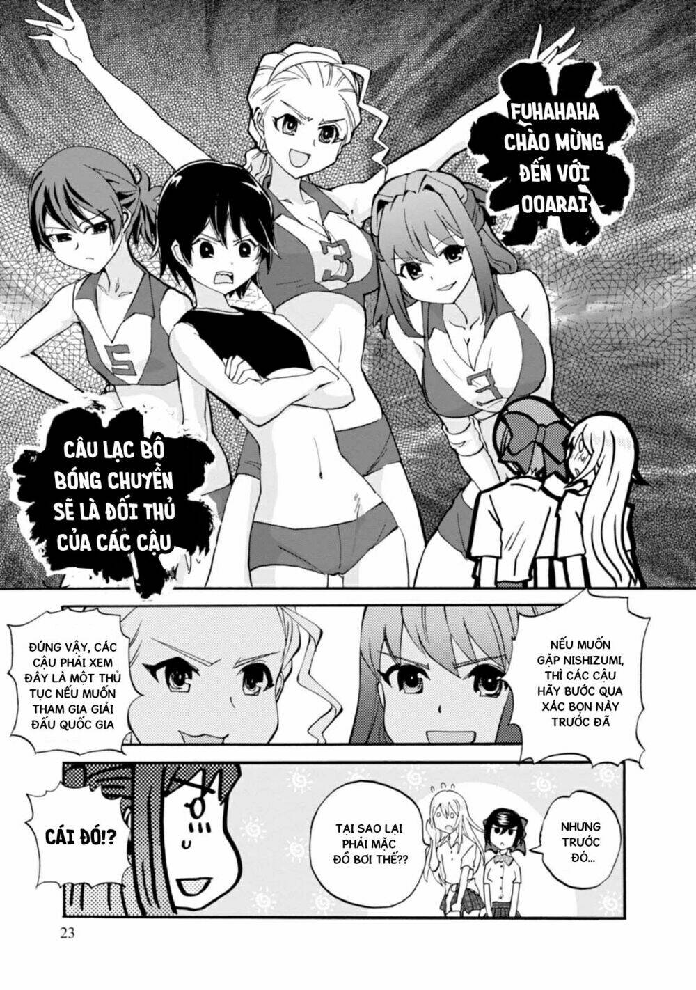 girls und panzer: ribbon no musha chapter 9: ooarai, thử thách cuối hè - Next chapter 10: dâng hiến cho trận chiến quyết đị