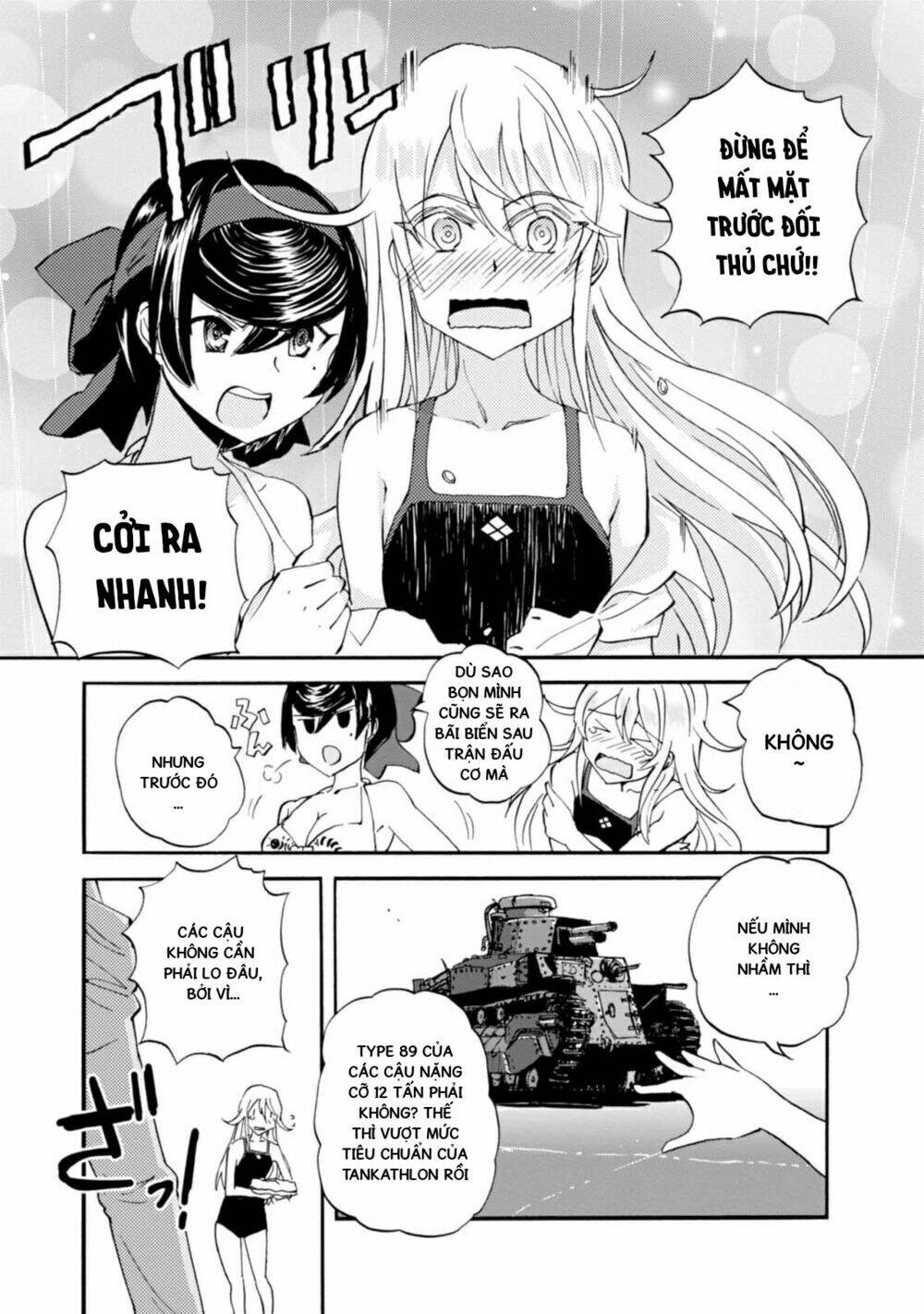 girls und panzer: ribbon no musha chapter 9: ooarai, thử thách cuối hè - Next chapter 10: dâng hiến cho trận chiến quyết đị