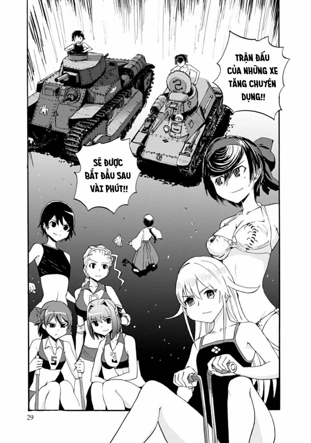 girls und panzer: ribbon no musha chapter 9: ooarai, thử thách cuối hè - Next chapter 10: dâng hiến cho trận chiến quyết đị