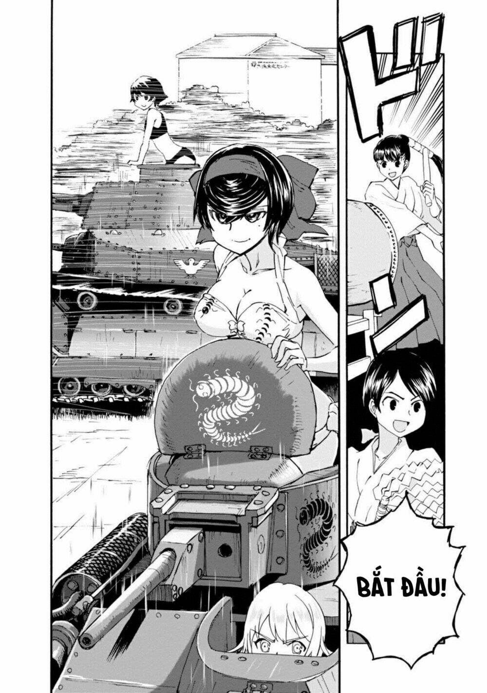 girls und panzer: ribbon no musha chapter 9: ooarai, thử thách cuối hè - Next chapter 10: dâng hiến cho trận chiến quyết đị