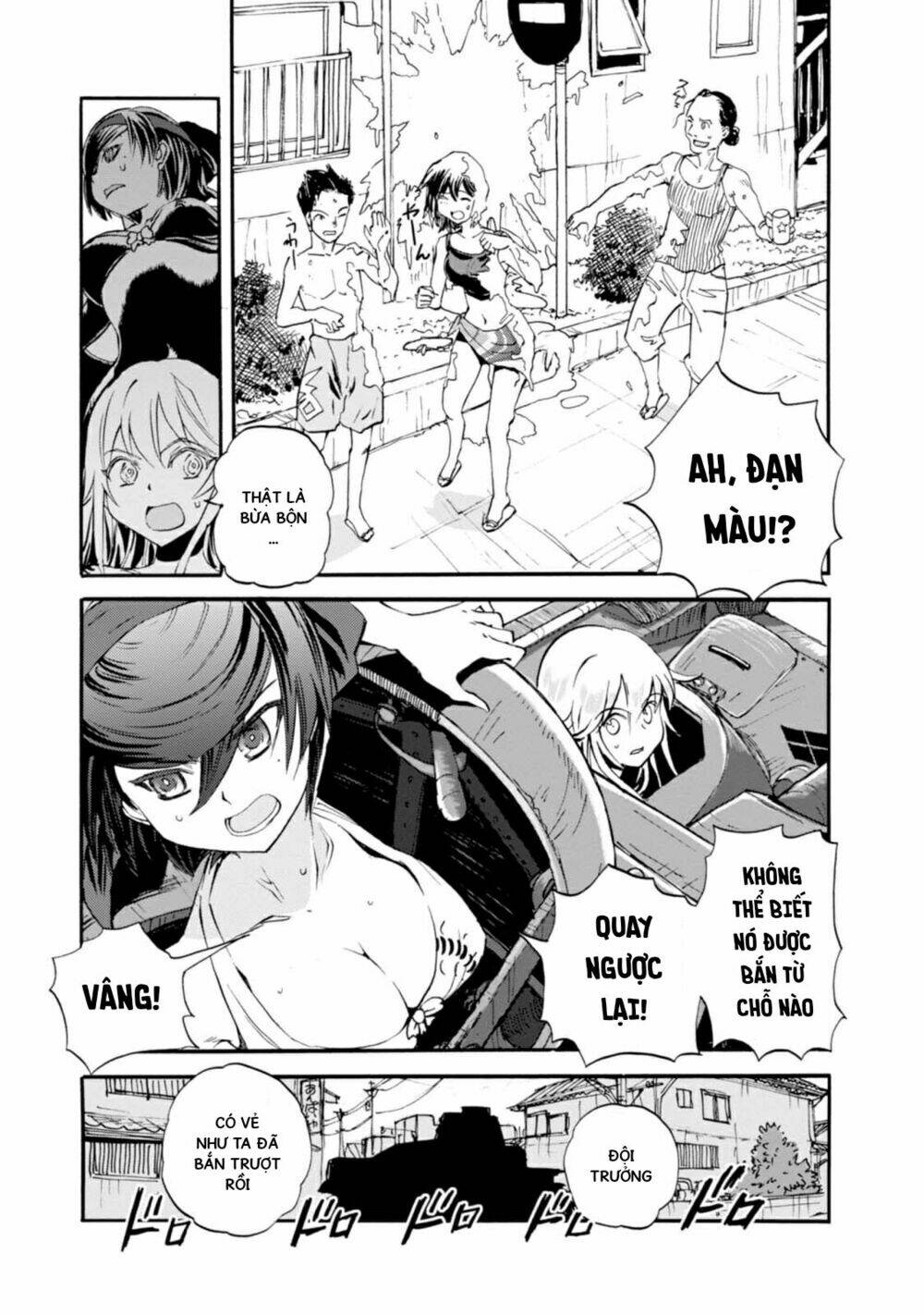 girls und panzer: ribbon no musha chapter 9: ooarai, thử thách cuối hè - Next chapter 10: dâng hiến cho trận chiến quyết đị