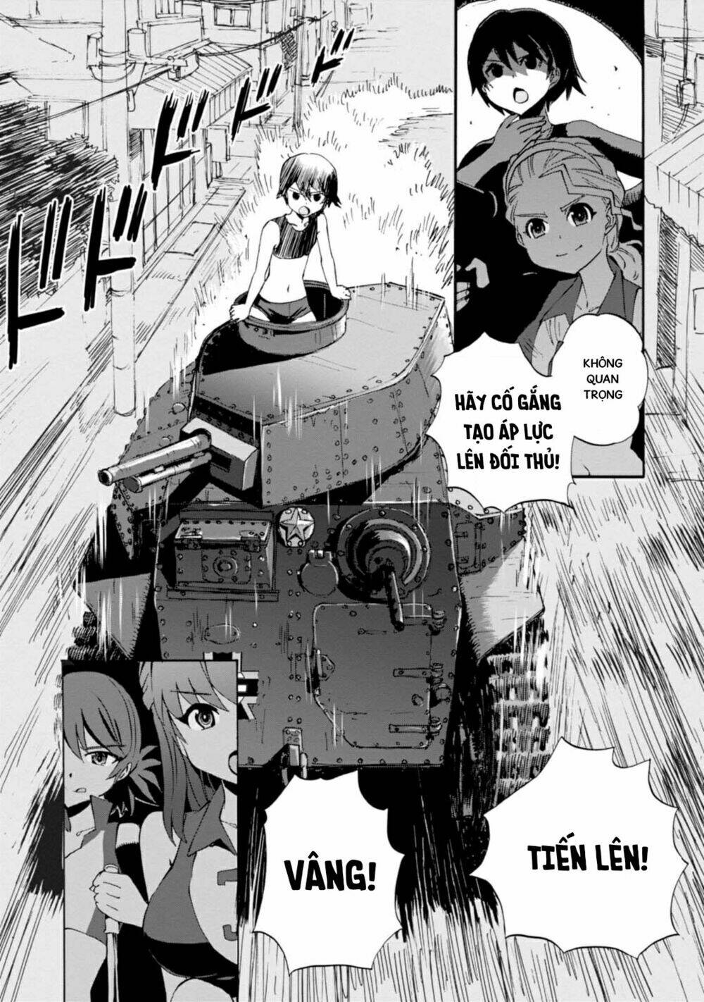 girls und panzer: ribbon no musha chapter 9: ooarai, thử thách cuối hè - Next chapter 10: dâng hiến cho trận chiến quyết đị