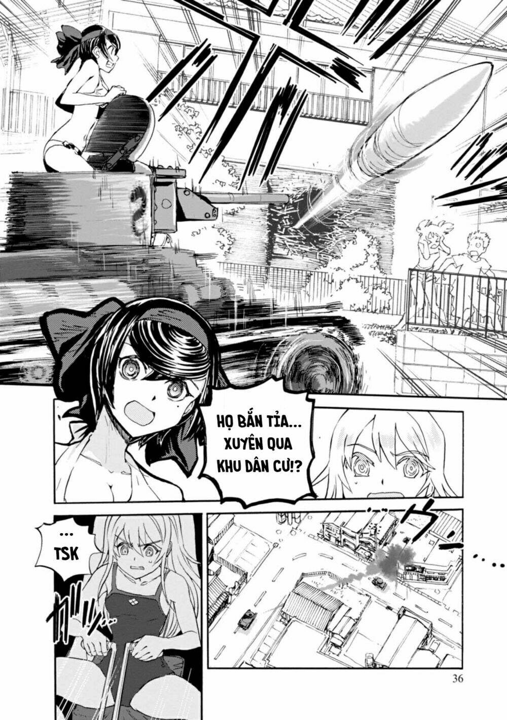 girls und panzer: ribbon no musha chapter 9: ooarai, thử thách cuối hè - Next chapter 10: dâng hiến cho trận chiến quyết đị