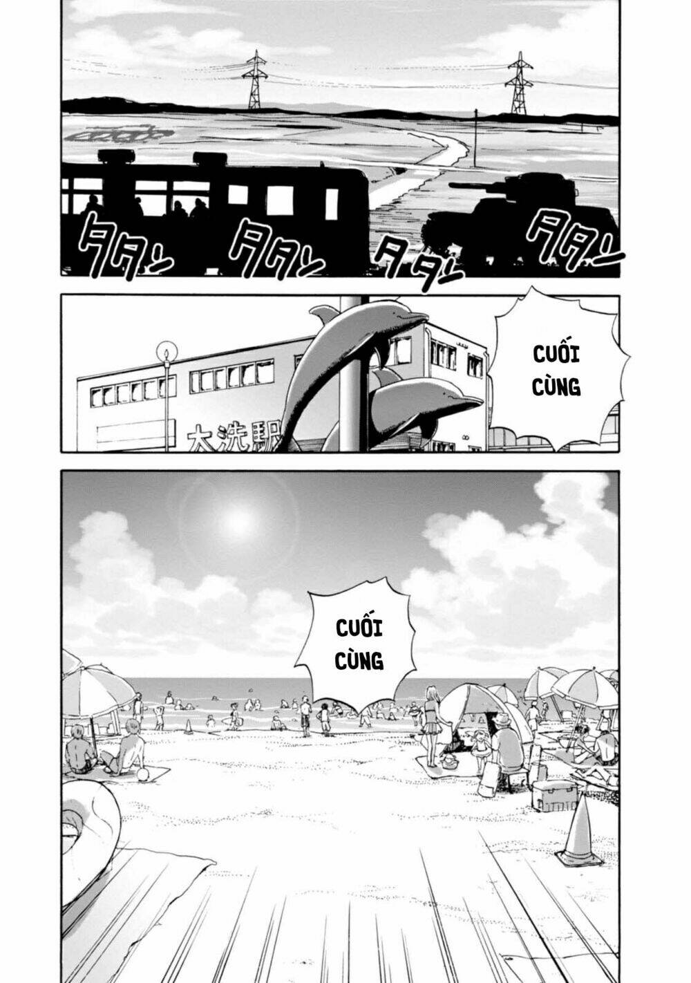 girls und panzer: ribbon no musha chapter 9: ooarai, thử thách cuối hè - Next chapter 10: dâng hiến cho trận chiến quyết đị