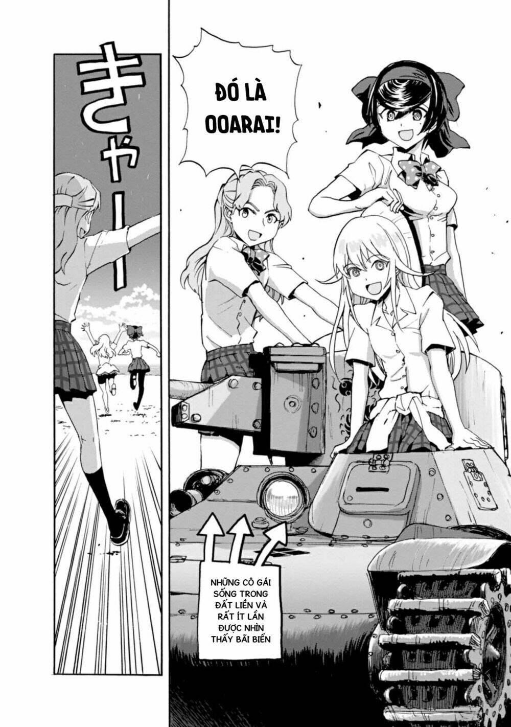 girls und panzer: ribbon no musha chapter 9: ooarai, thử thách cuối hè - Next chapter 10: dâng hiến cho trận chiến quyết đị