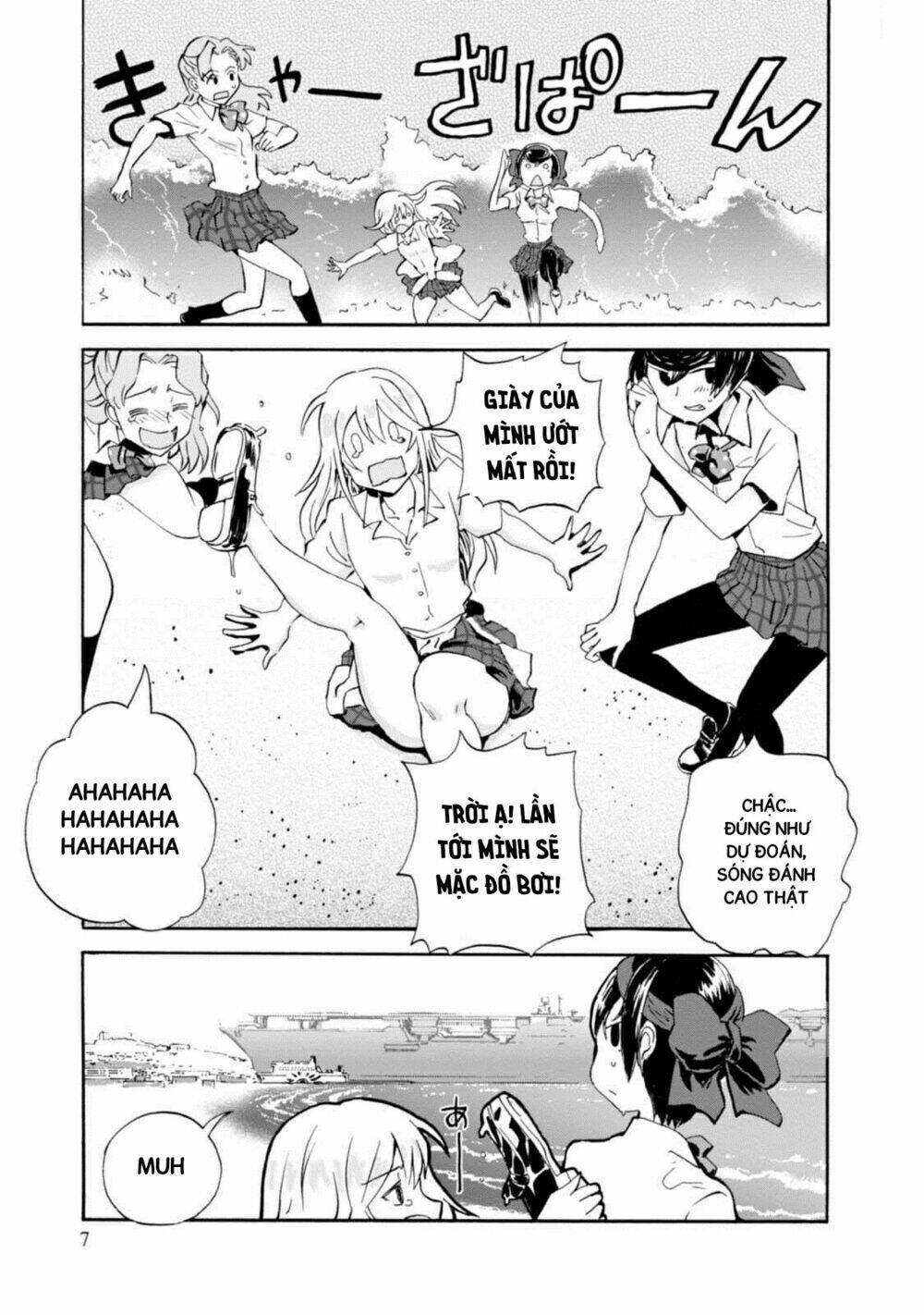 girls und panzer: ribbon no musha chapter 9: ooarai, thử thách cuối hè - Next chapter 10: dâng hiến cho trận chiến quyết đị