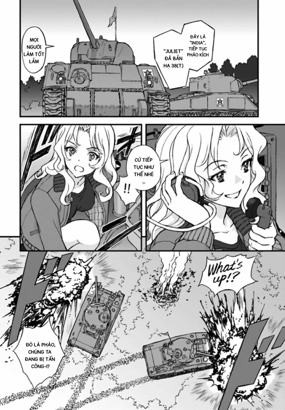 Girls Und Panzer: The Fir Tree And The Iron-Winged Witch Chapter 4 - Trang 2