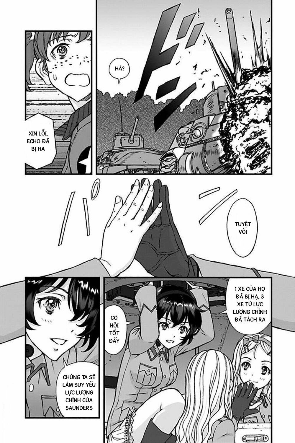 Girls Und Panzer: The Fir Tree And The Iron-Winged Witch Chapter 5 - Trang 2